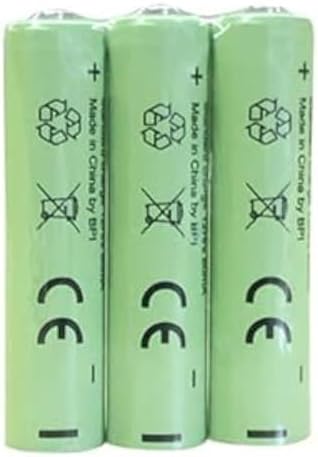 TimeFlys 3AAA Rechargeable Battery 1.2V 800mAh Ni-MH Triple AAA Cheap Long Lasting Batteries for Baby Monitors (Pack of 3) TimeFlys