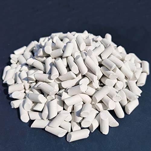 2 Pounds 5/16 X 5/8 Inch Rock Tumbling Ceramic Filler Media - Large Cylinder Ceramic Pellets for All Type Tumblers Tonmp