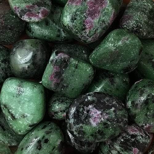 Ruby Zoisite Tumbled - Healing Stone - Crystal Healing 20-25mm (1) Pachamama Essentials