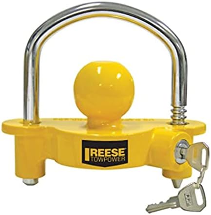 Reese Towpower 7088300 Heavy Duty Coupler Lock , Grey Reese