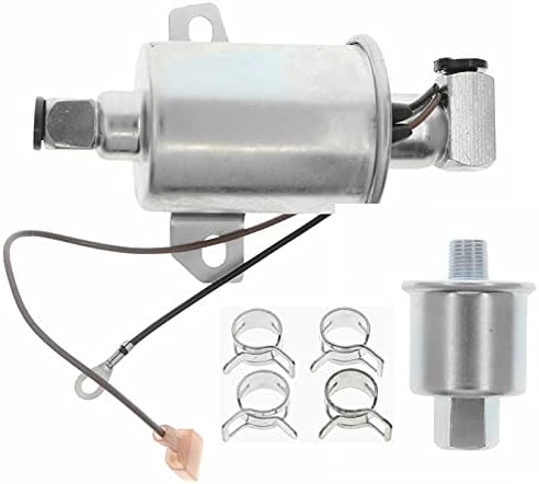 149-2333 Fuel Filter 149-2331 Fuel Pump for Onan 5500 RV, for Emerald Plus 6500 6300 5000 4000/BGE Spec J/BGD Spec A-B/KVC/NHD/NHE Generator Chacarbtu