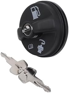 ACDelco GM Original Equipment GT264 Locking Quarter Turn Fuel Tank Cap with 2 Keys , Black ACDelco