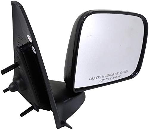 Dorman 955-223 Driver Side Manual Door Mirror - Folding Compatible with Select Ford Models, Black Dorman