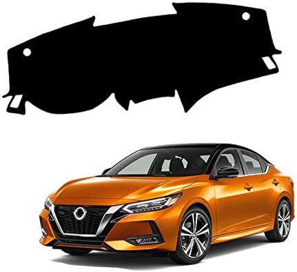 Мягкий антискользящий коврик из фланели на приборную панель для Nissan Sentra B18 2020-2022, 1 шт. Autonemaker