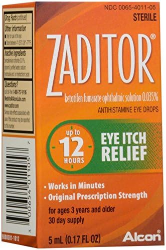 Zaditor Eye Drops (Капли) - 5 ml Zaditor