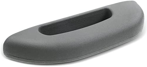 A-Premium Gray Door Armrest Compatible with Chevrolet & GMC Vehicles - Express 1500 2500 3500, Savana 1500 2500 3500, 1996-2002 - Front Side, 2-PC Set, Replace# 12376629, 12376630 A-Premium