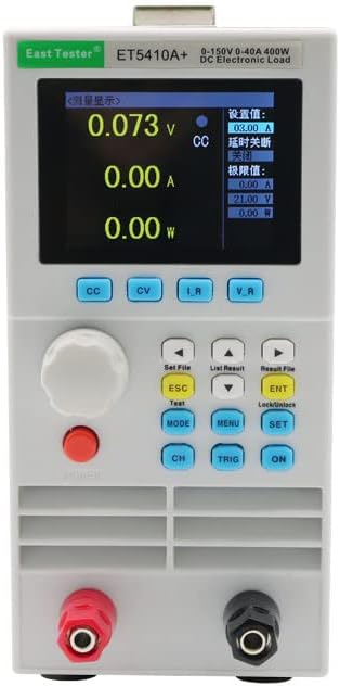 Программируемый тестер электронных нагрузок мощностью 400 Вт, 0-150 В, 0-40 А, с 7 основными режимами измерения East Tester
