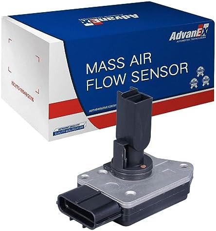 Mass Air Flow Sensor Meter MAF Compatible with 03-04 Ford Focus; 03-04 Escort; 01-04 Escape; 01-03 Ranger; 99-03 Windstar; 01-04 E150; 99-05 Explorer; 01-04 E250 Van & More Replace OE 86-50011 AdvanEX