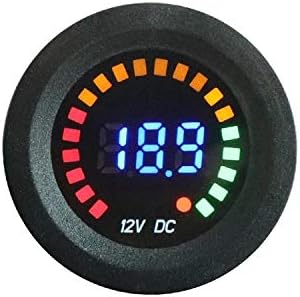 FainWan 12V 24V Volt Meter LED Digital Display DC Voltmeter Voltage Meter with Terminals for Car Automobiles Motorcycle Truck Boat Marine FainWan