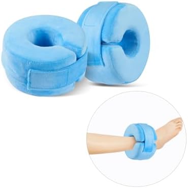 1 Pair Foot Pillows for Pressure Sores,Heel Protection for Soreness and Healing,Heel Cushions,Heel Protector Pillows,One Size BOJEE