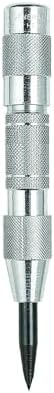 General Tools Heavy-Duty Automatic Center Punch #78 - Nail Punch Tool to Mark and Scribe - Machinist Tools General Tools