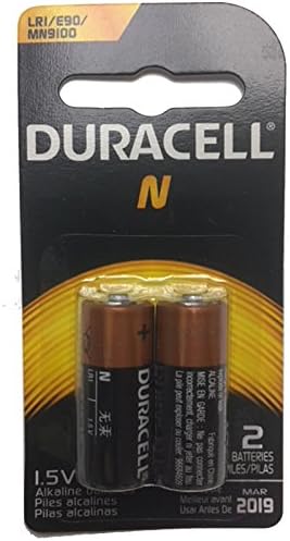 Щелочные батареи 1,5 В, размер N, 2 штуки с долгим сроком службы Duracell