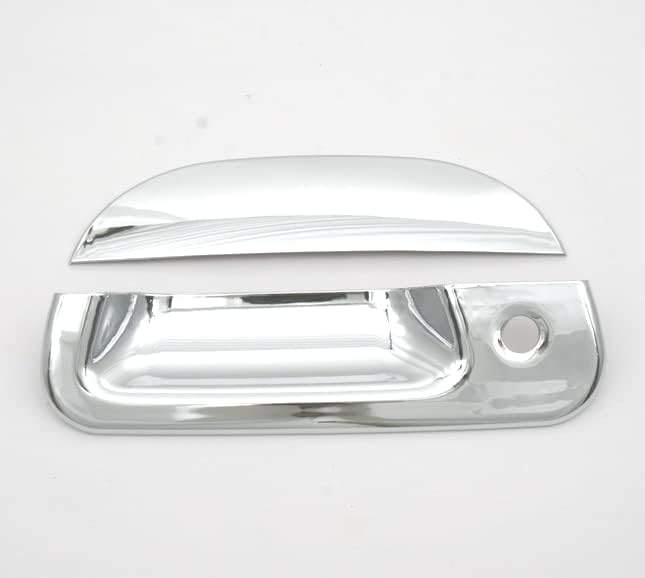 Chrome Durable ABS Tail Gate Handle Cover Trim for 97-03 Ford F150 / 99-07 Ford F250 F350 F450 F550 Super Duty / 02-06 Explorer Sport Trac GHXSport