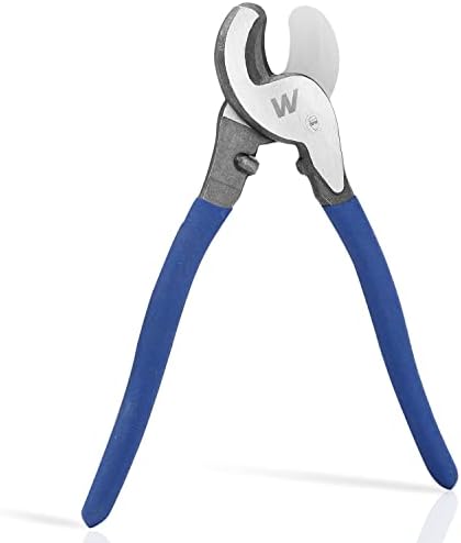 10 Inch Heavy Duty Cable Cutters, High Carbon Steel Wire Cable Cutters Wisepro