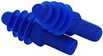 Howard Leight by Honeywell Airsoft Flanged Reusable Earplugs, 100-Pairs (DPAS-1), Blue HOWARD LEIGHT