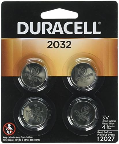 Литиевые батарейки CR2032, 3 В, 4 шт, для безопасности и электроники Duracell Procell