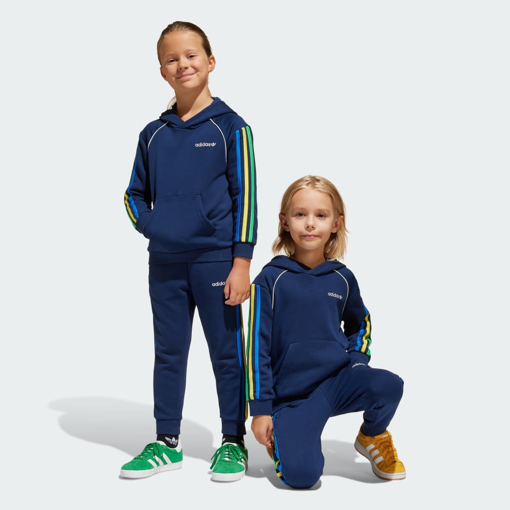 Детский комплект из худи и брюк adidas Originals из мягкого французского флиса Adidas Originals