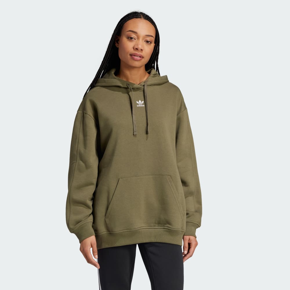 Худи adidas Originals Essentials Oversized из мягкого флиса для отдыха Adidas Originals