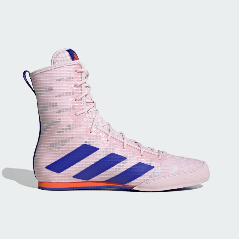 Боксерские ботинки adidas Box Hog 4 с дышащим верхом и приподнятой подошвой Adidas performance