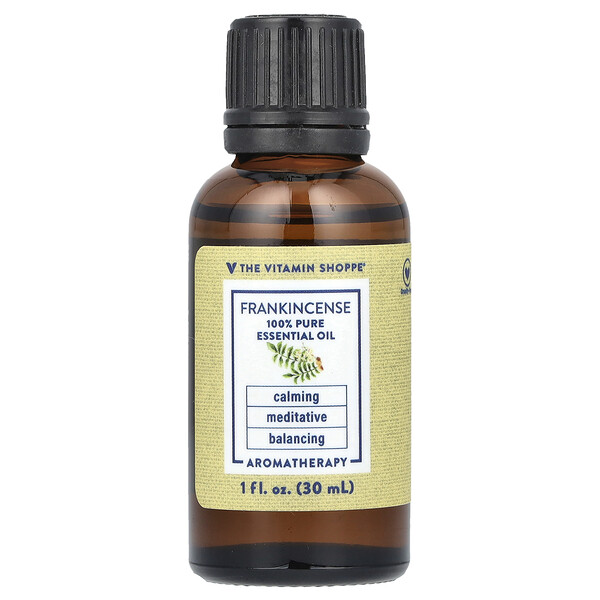 100% Pure Essential Oil, Frankincense , 1 fl oz (30 ml) The Vitamin Shoppe