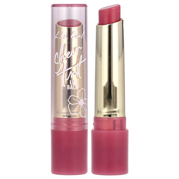 Sheer Tint Lip Balm, GLC603 Sheer Rose , 0.07 oz (2 g) L.A. Girl