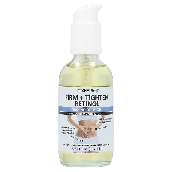 Firm + Tighten Retinol, Firming Body Oil, 3.8 fl oz (112 ml) Reshape Plus