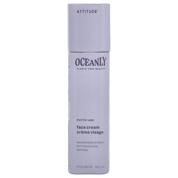 Oceanly™, Phyto-Age Face Cream, 1 oz (30 g) ATTITUDE