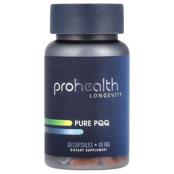 Pure PQQ, 40 mg, 30 Capsules (Капсулы) ProHealth Longevity