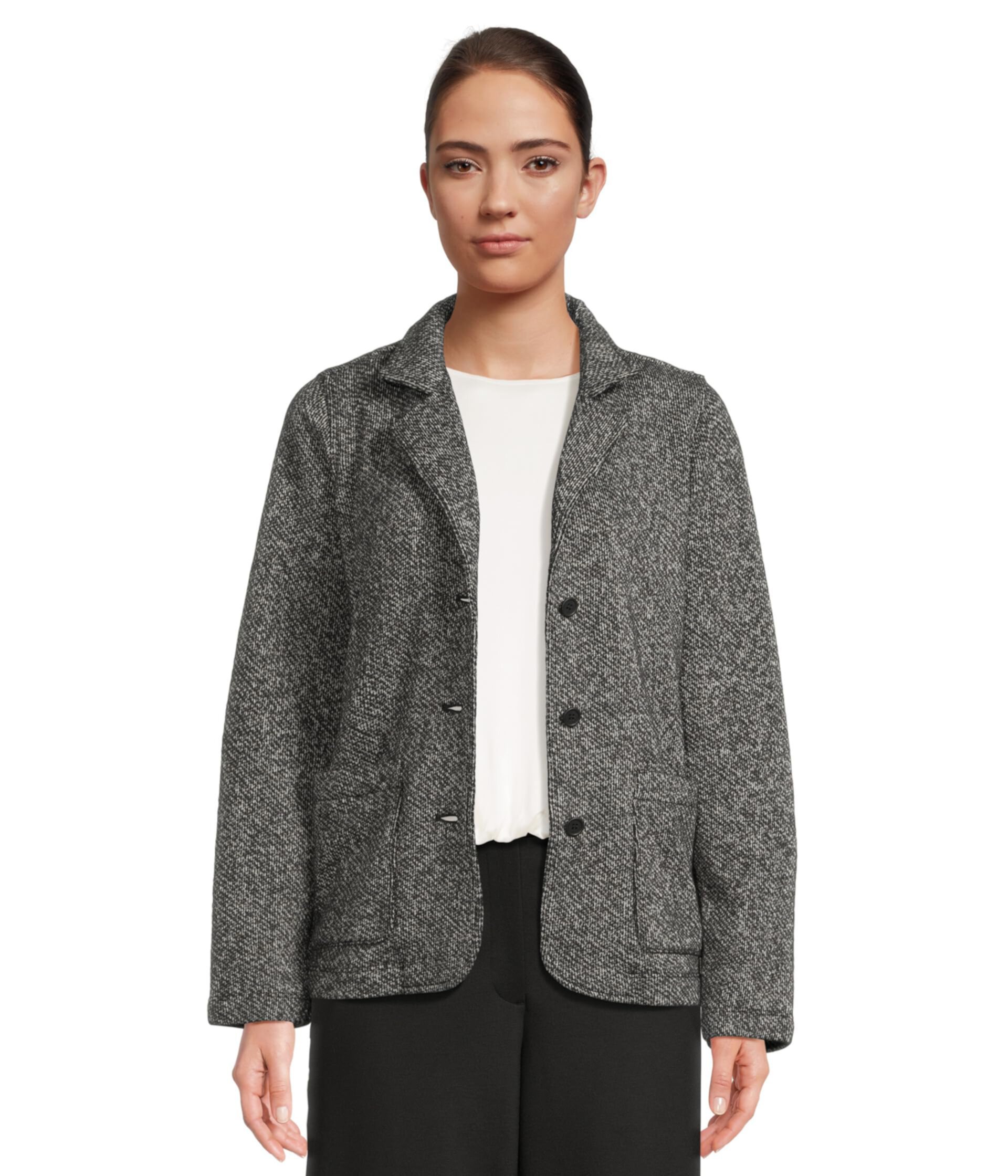 Женский Блейзер Eileen Fisher Stand Collar Jacket Eileen Fisher