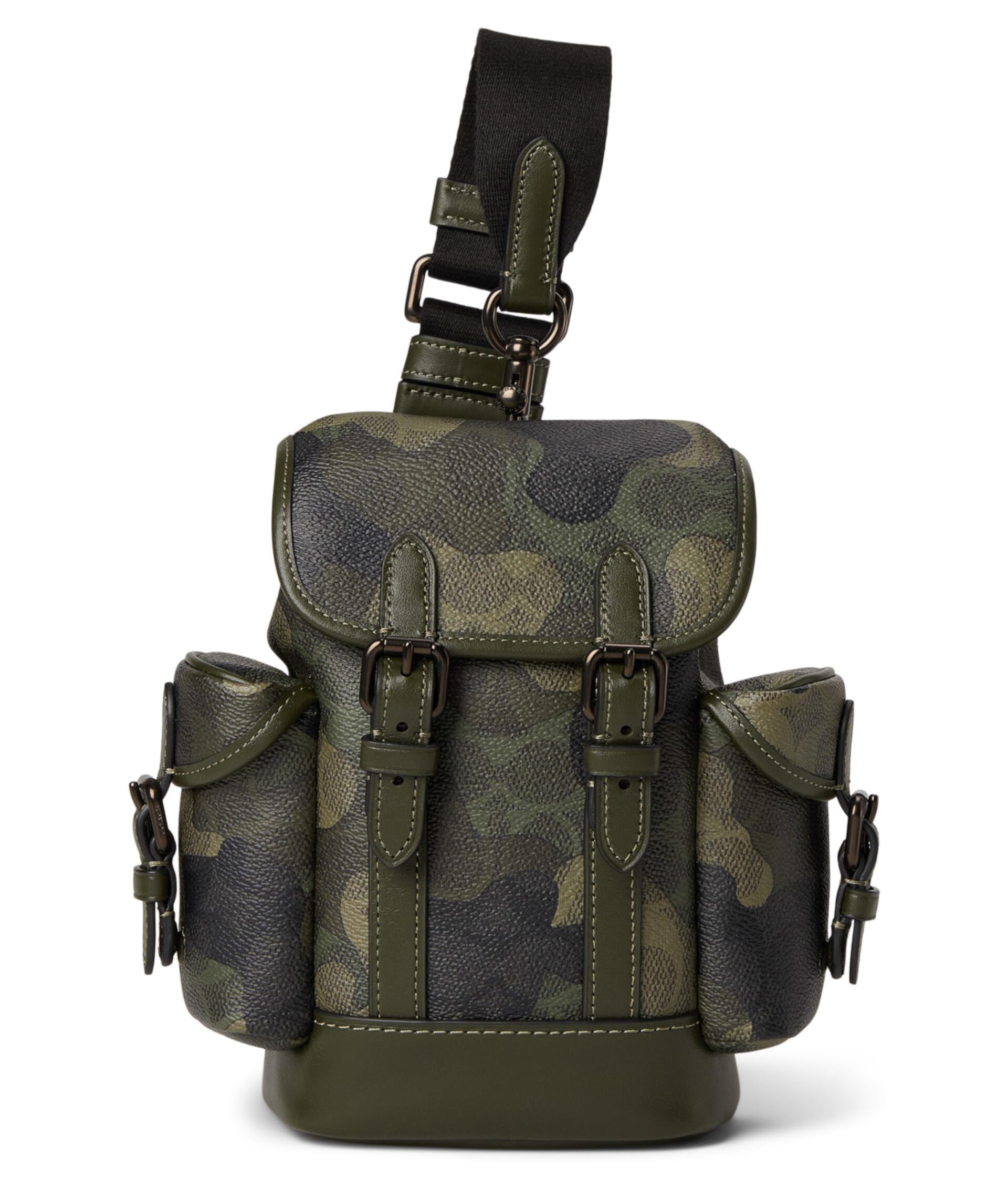 Рюкзак повседневный COACH Hitch Backpack 13 In Signature Camo Print COACH