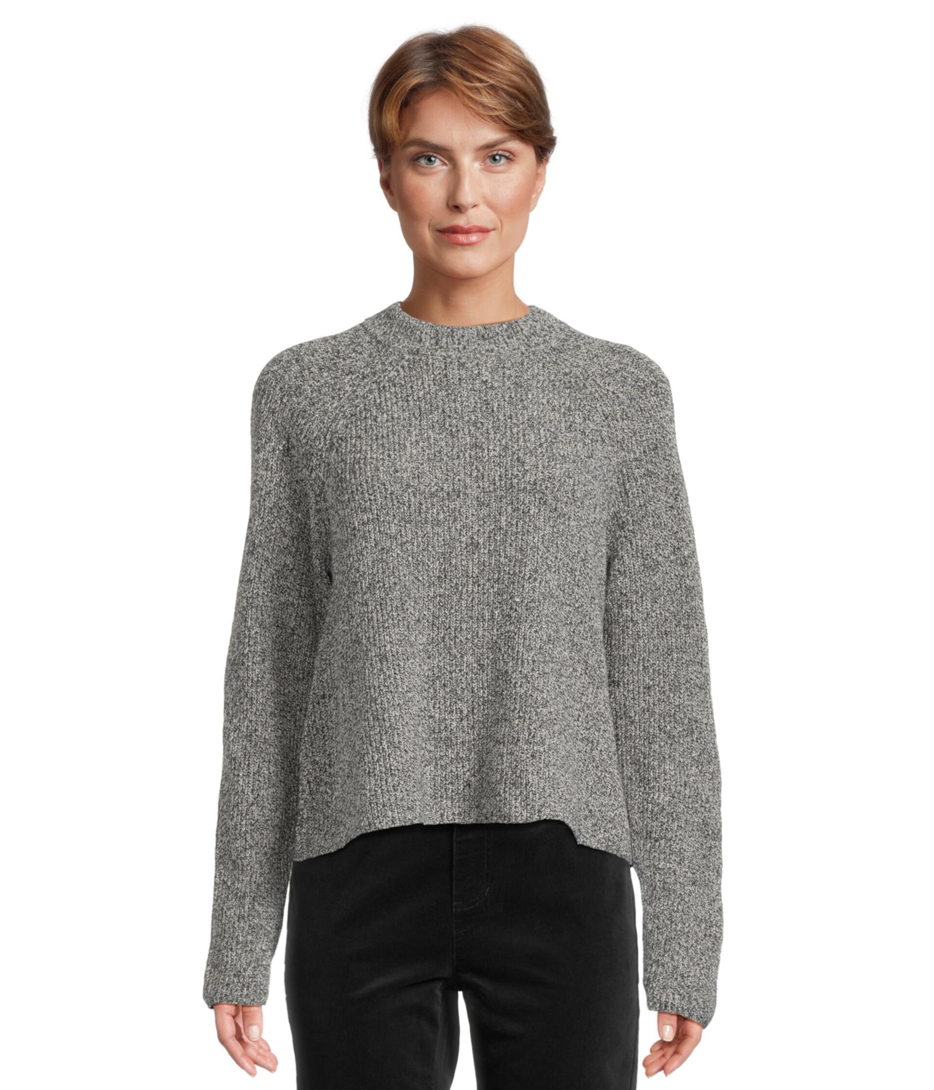 Женский Свитер Eileen Fisher Mock Neck Raglan Eileen Fisher