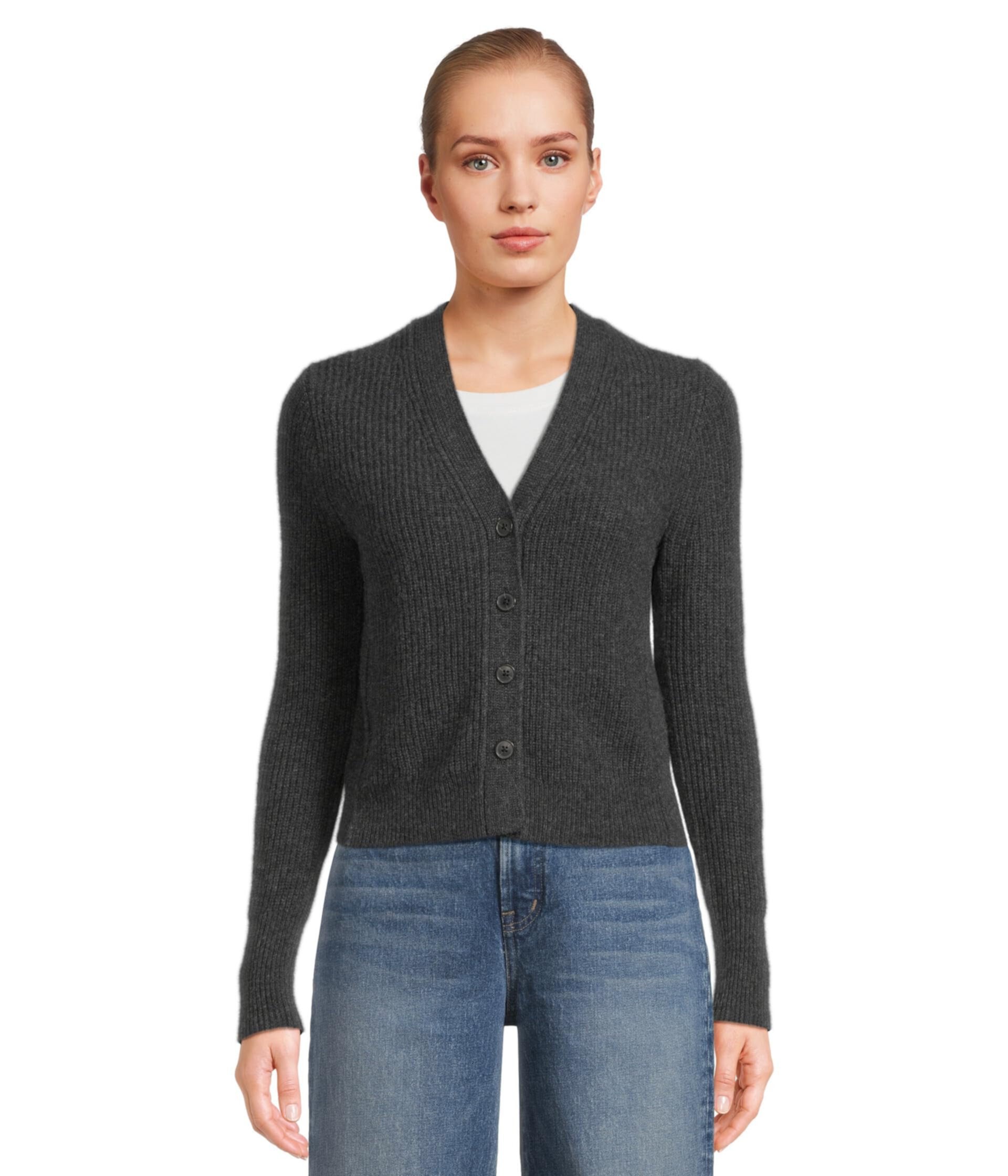 Женский Кардиган Madewell Newbury Shrunken V-Neck Madewell