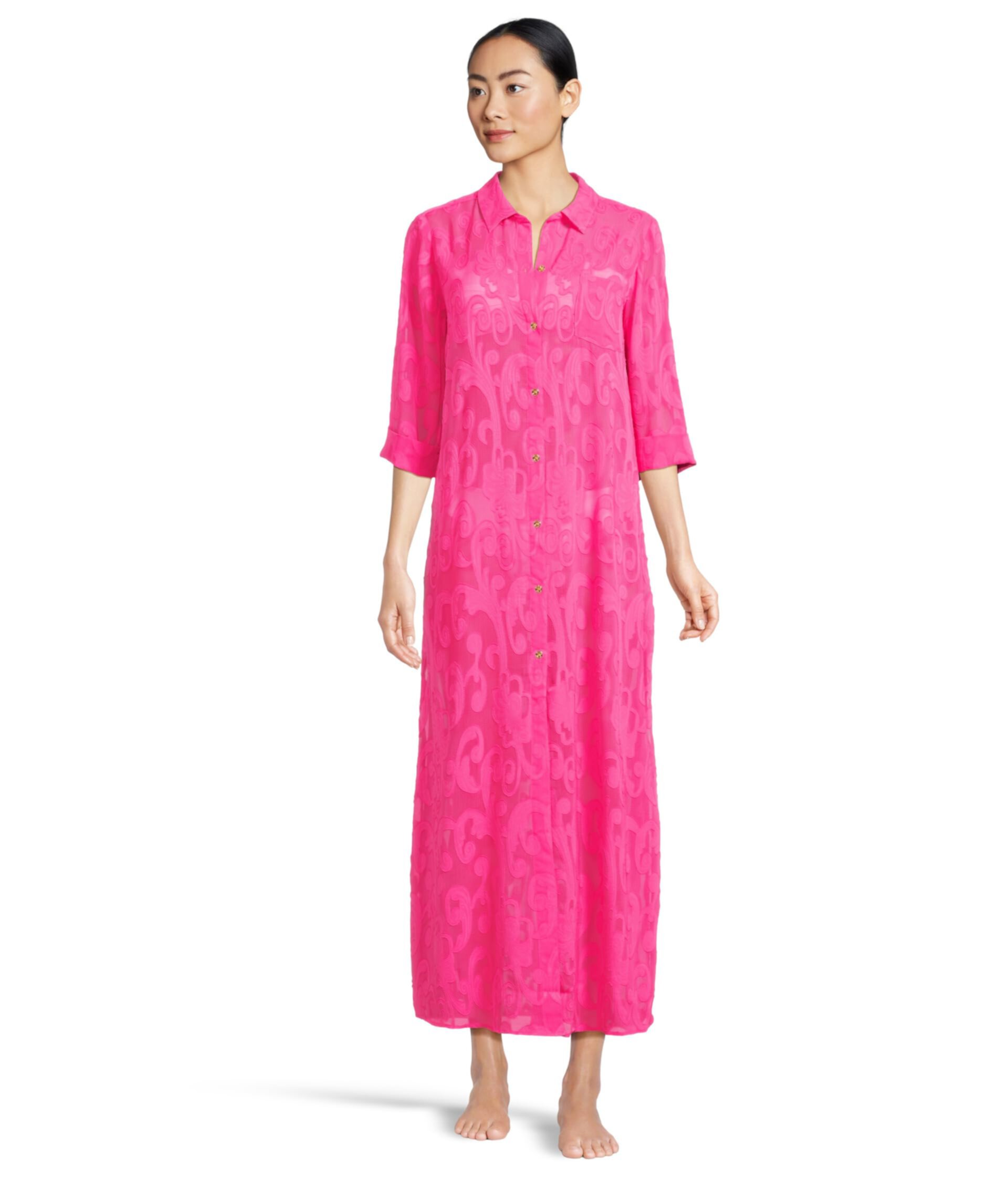 Женская Ночная сорочка Lilly Pulitzer Natalie Maxi Lilly Pulitzer