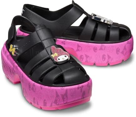  Босоножки на каблуке Crocs Sanrio Stomp Sandals Platform Crocs