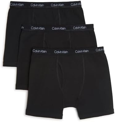 Calvin Klein Boys' Boxer Brief Underwear Three Pack Calvin Klein