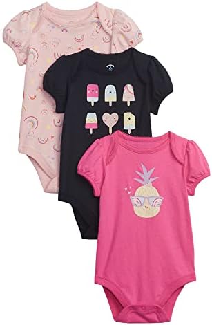 Детские Боди Gap Baby Girl 3-pack Gap