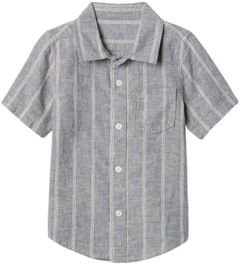 Детские Рубашки Gap Short Sleeve Linen Resort Gap