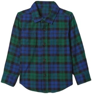 Детская Рубашка Gap Boys' Long Sleeve Flannel Button-Down Shirt Gap