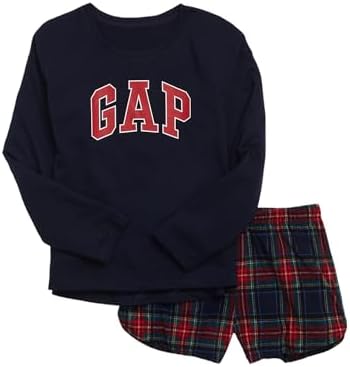 Детская Пижама Gap Girls' Long Sleeve Shorts Pajama Set Gap