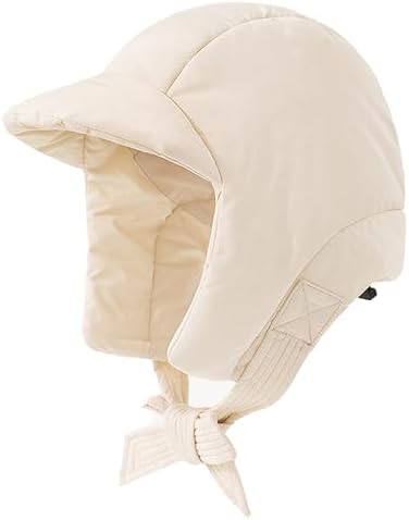 Шапка ушанка Mawjom Women-Winter-Warm-Down-Waterproof-Windproof-Earflap-Aviator-Trapper-Hat Mawjom