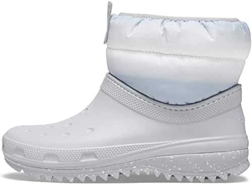 Женские зимние ботинки Crocs Classic Neo Puff Shorty с флисовой подкладкой и защитой щиколотки Crocs