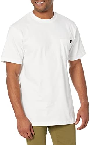 Dickies Men's Short-Sleeve Pocket T-Shirt White ,X-Large Tall Dickies