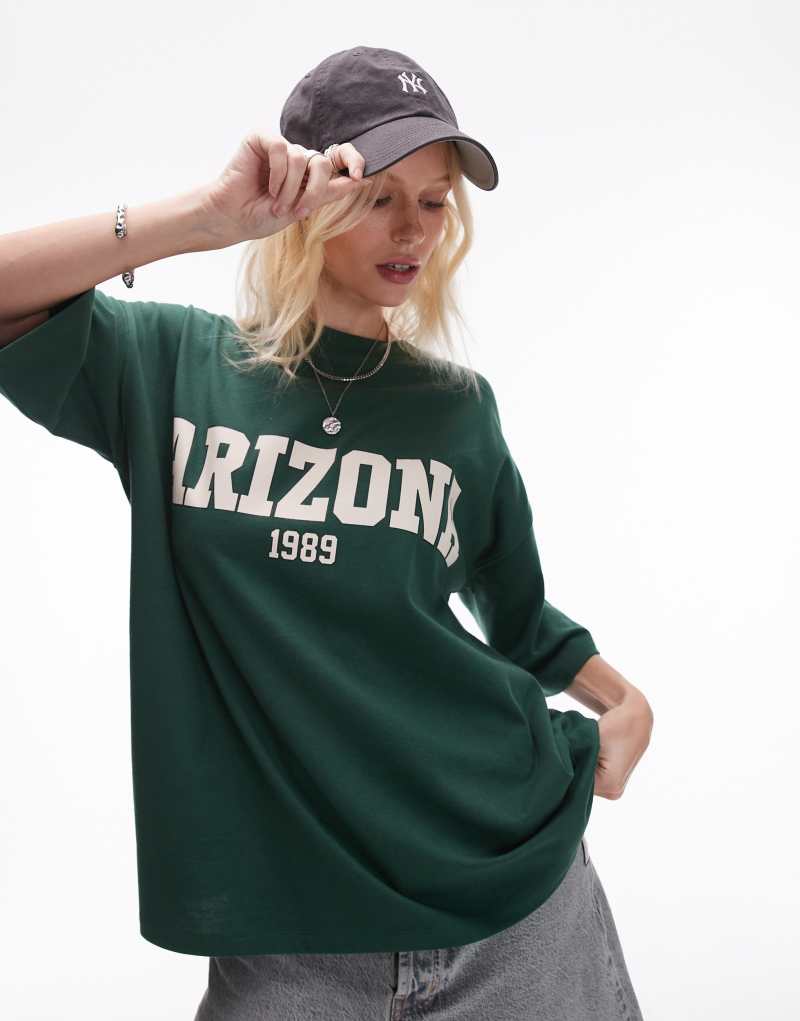 Женская Футболка TOPSHOP Arizona Oversized TOPSHOP