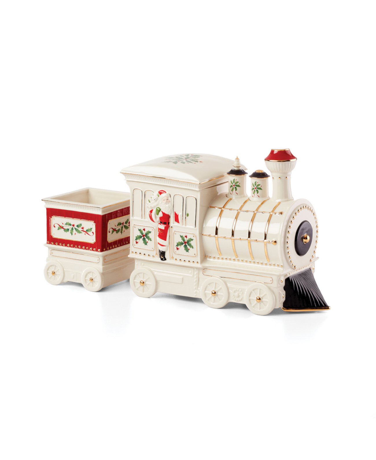 Holiday Figural Train Buffet Caddy Lenox