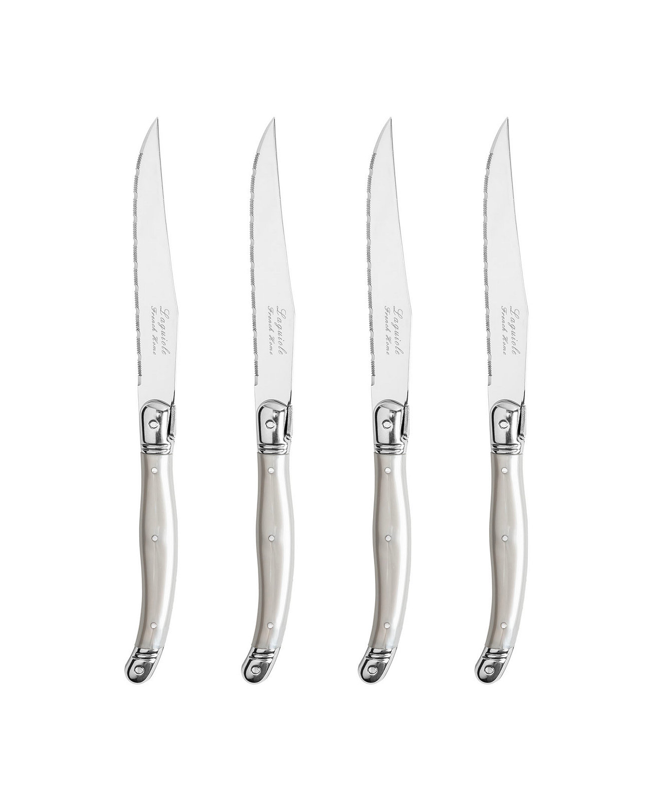 Set of 4 Laguiole Steak Knives French Home