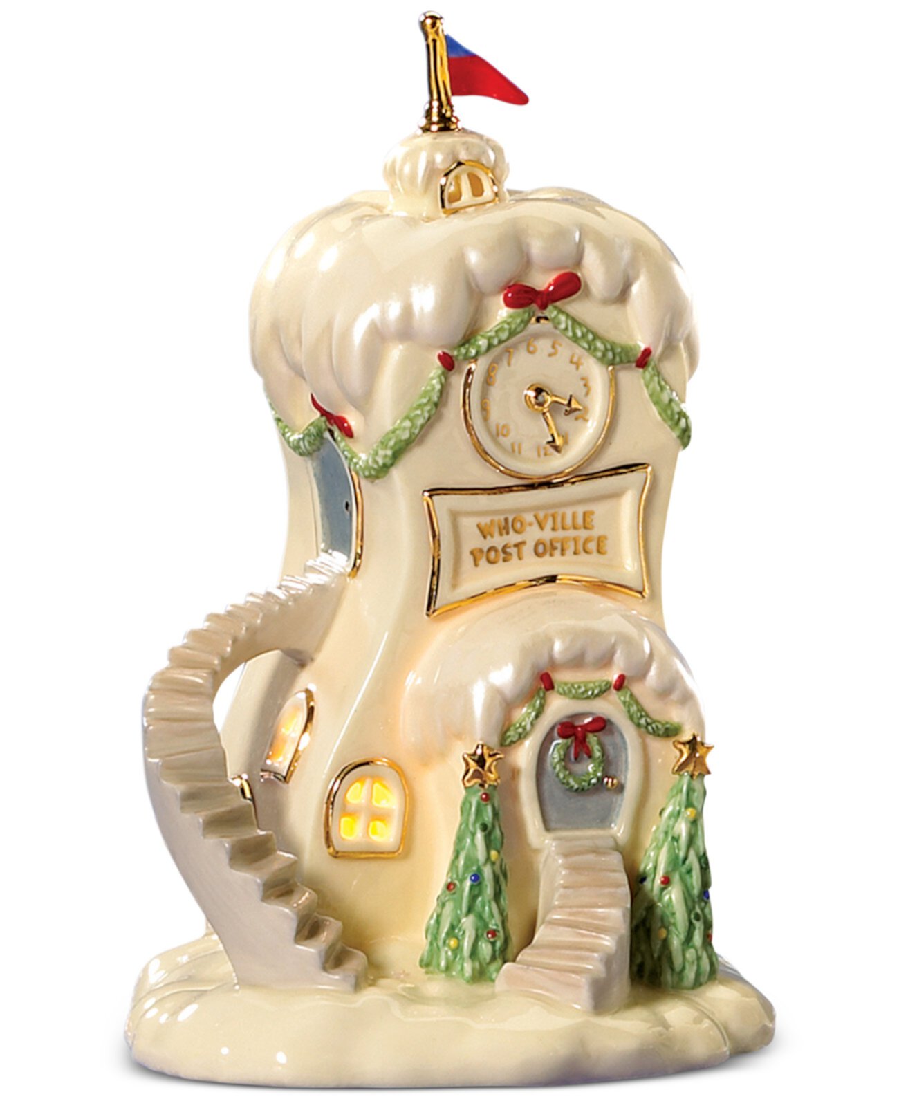 Whoville Post Office LED Figurine Lenox