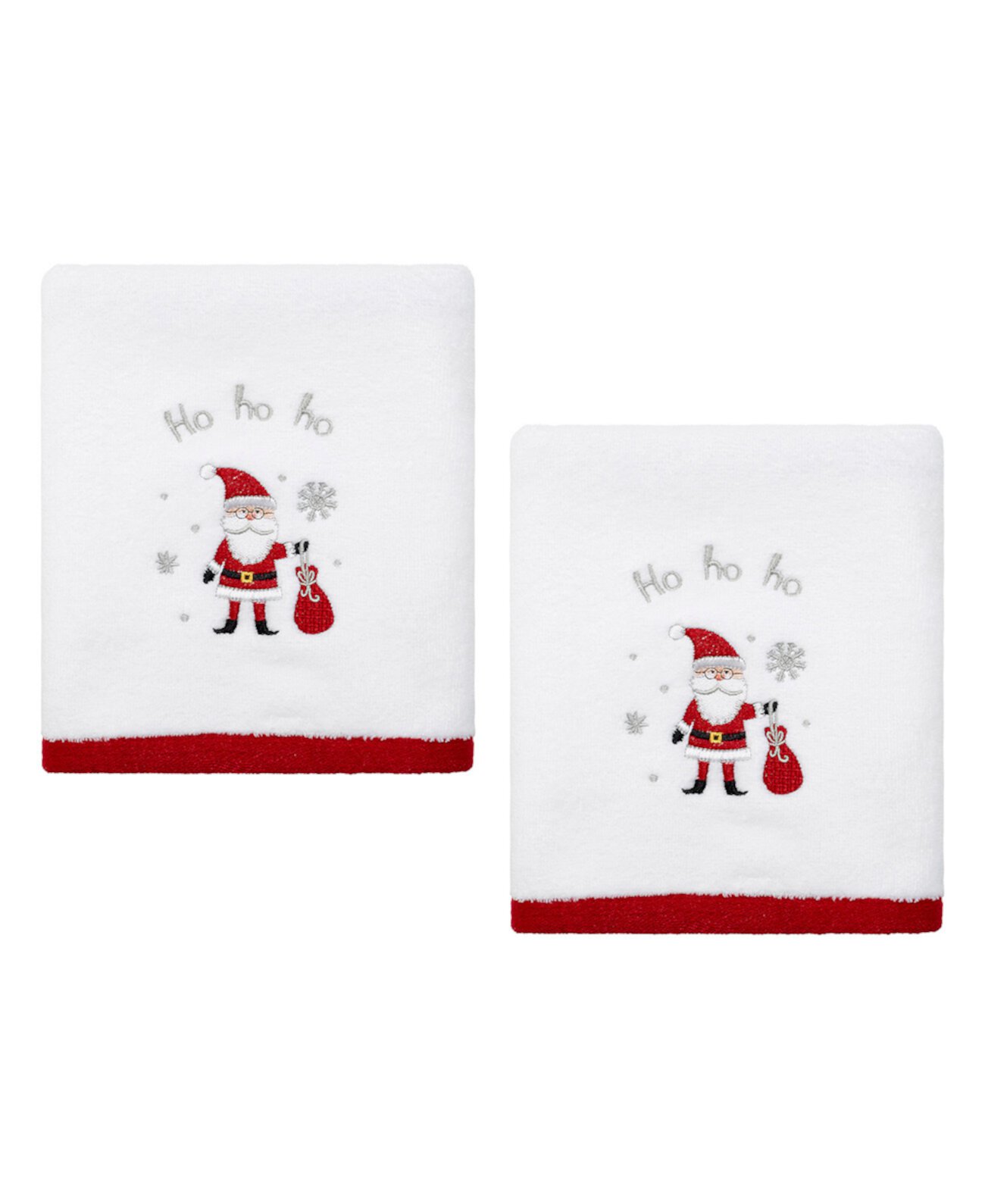 Ho Ho Ho Cotton Hand Towel, 28" x 16" Avanti