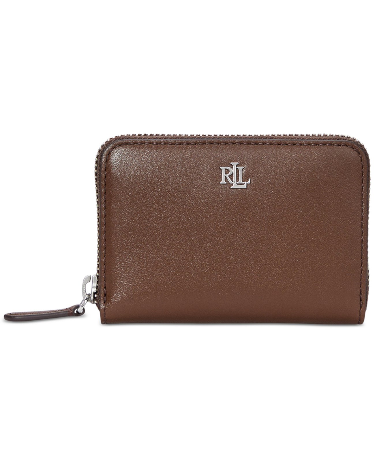 Бумажник LAUREN Ralph Lauren Women's Full-Grain Leather Small Zip Continental Wallet LAUREN Ralph Lauren