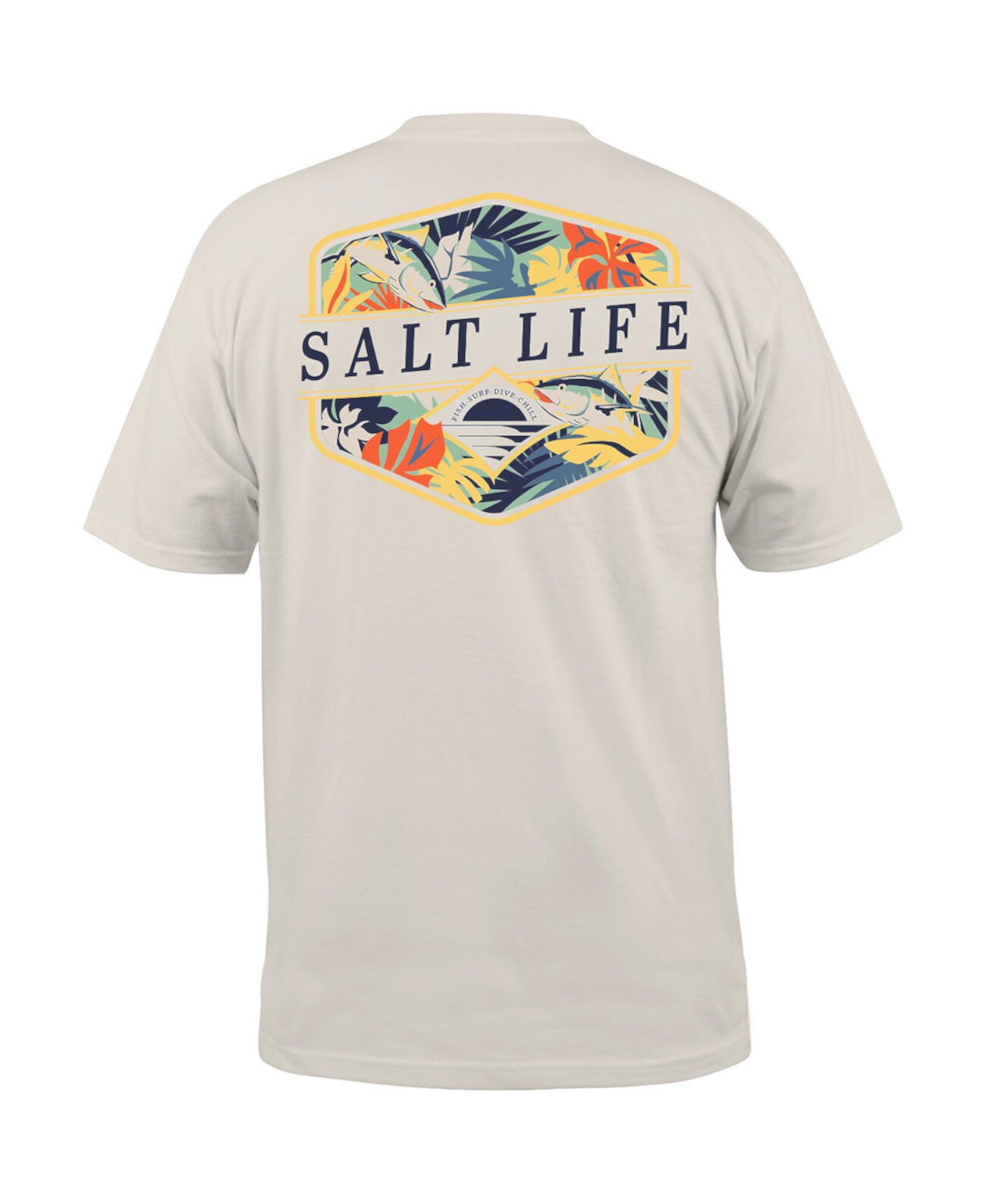 Мужская Футболка Salt Life Retro Tropical Salt Life