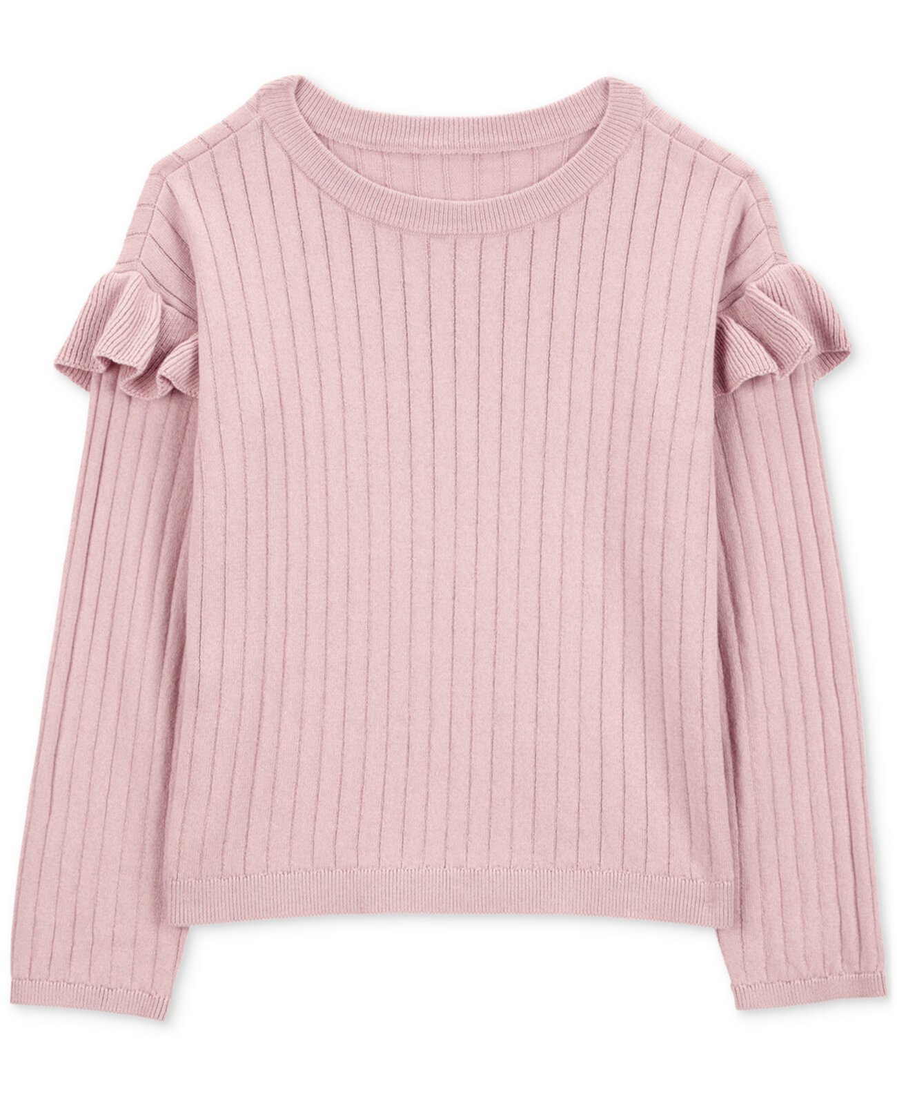 Детские свитеры Carter's Little & Big Girls Ruffled Ribbed Cotton Carter's